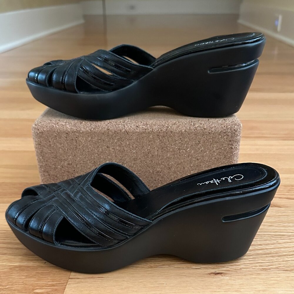 Cole Haan Nike Air Wedge Sandals Size 8